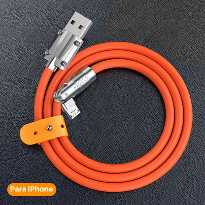 Cable de Carga Hyper 180° USB a iPhone Lightning