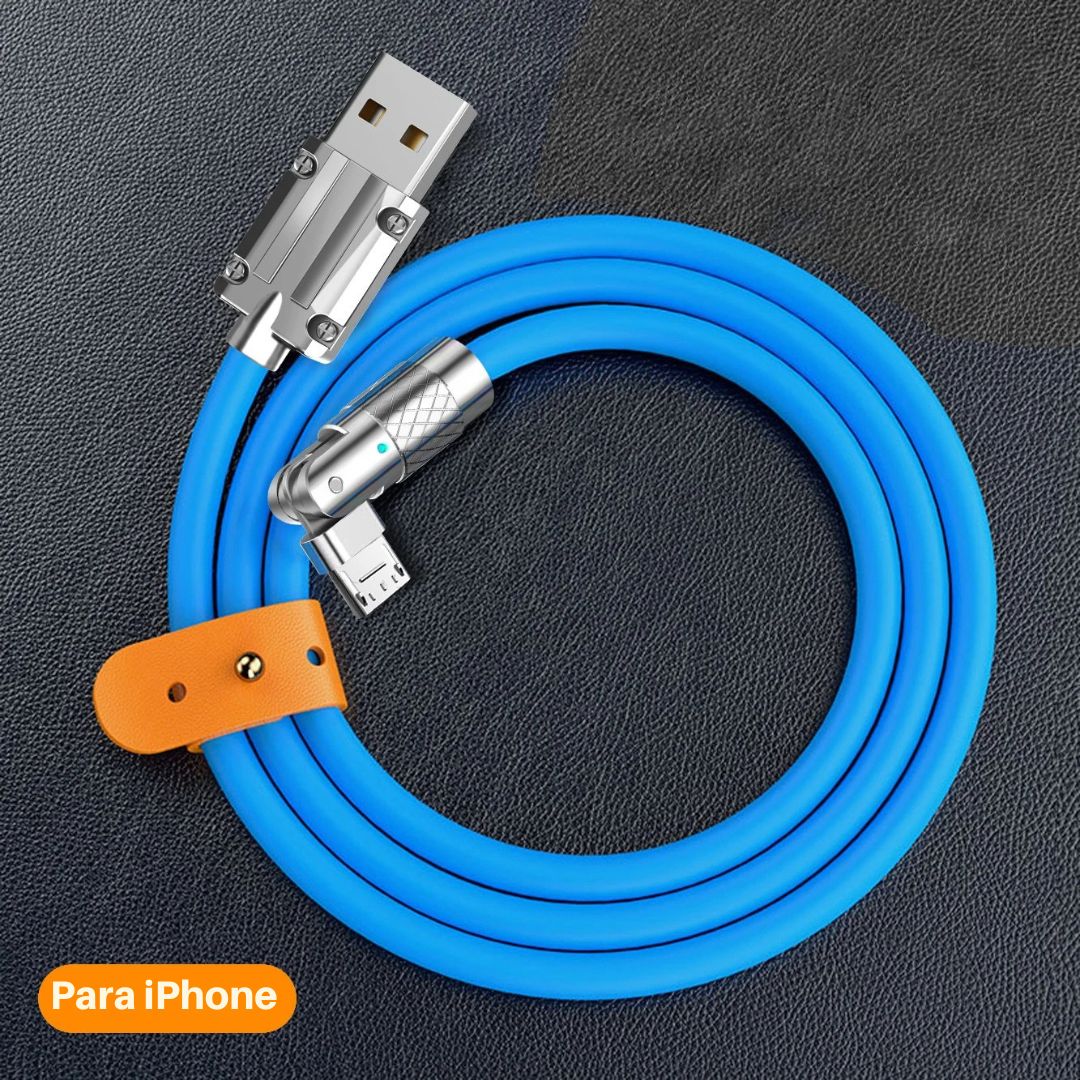 Cable de Carga Hyper 180° USB a iPhone Lightning