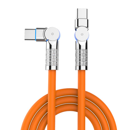 Cable de Carga Hyper 180° Tipo C a C