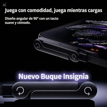 Cable de Carga HyperPro SoporteFlex Tipo C-C