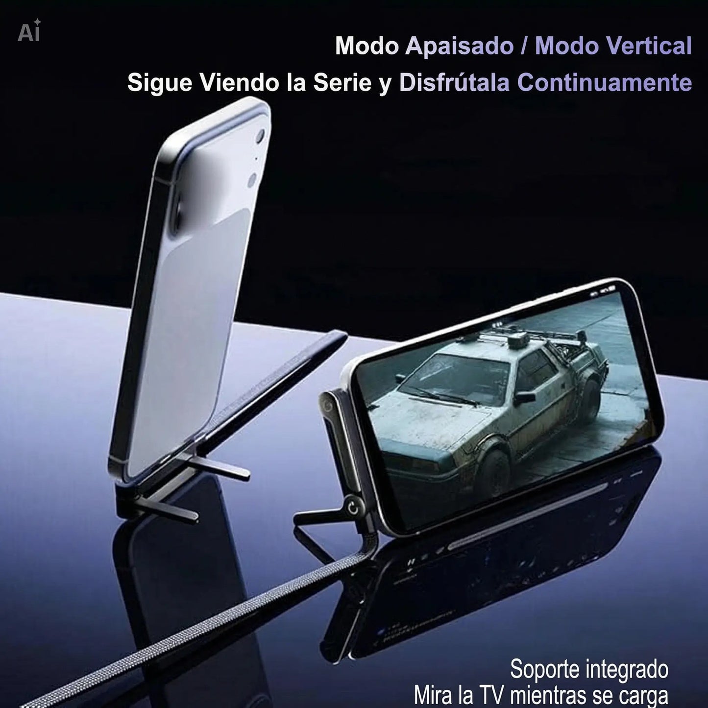 Cable de Carga HyperPro SoporteFlex Tipo C-C